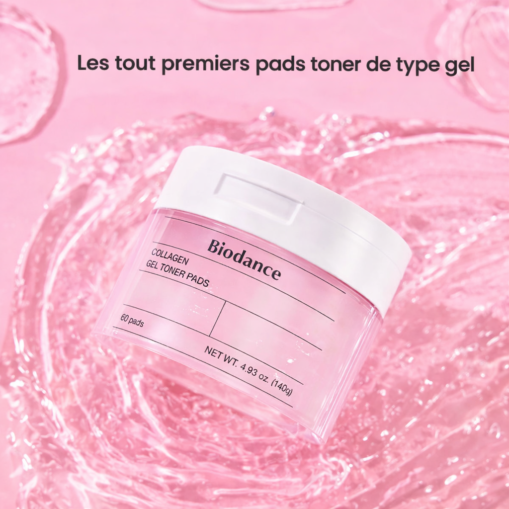 Pads Toner Collagène Biodance – Fermeté & Éclat
