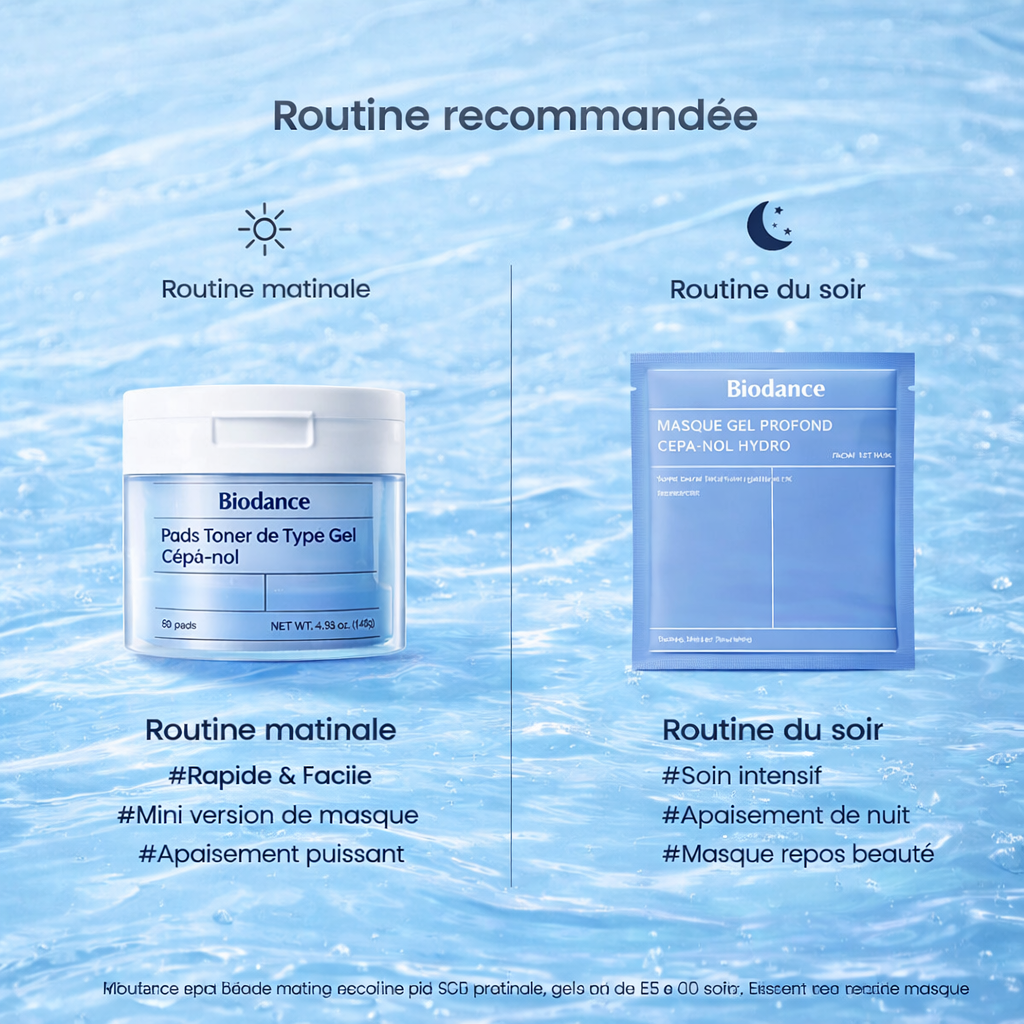 Pads Toner Hydratants Biodance – Cera-Nol